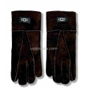 UGG Перчатки Замшевые Женские Коричневые