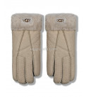 UGG Перчатки Кожаные Женские Серые