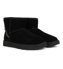 UGG Mens Classic Mini Deco Suede Boot Black