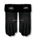 UGG Перчатки Замшевые Мужские Черные
