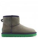 UGG Classic Mini II Grey-Aqua
