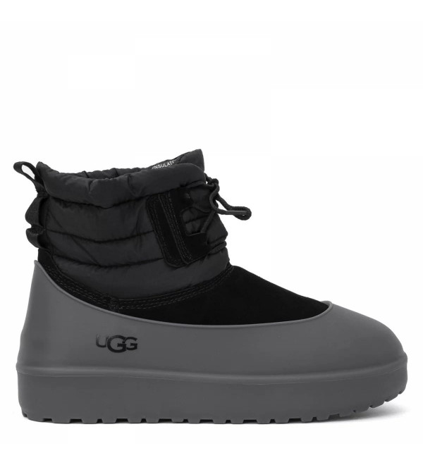UGG Classic Mini Lace-Up Black
