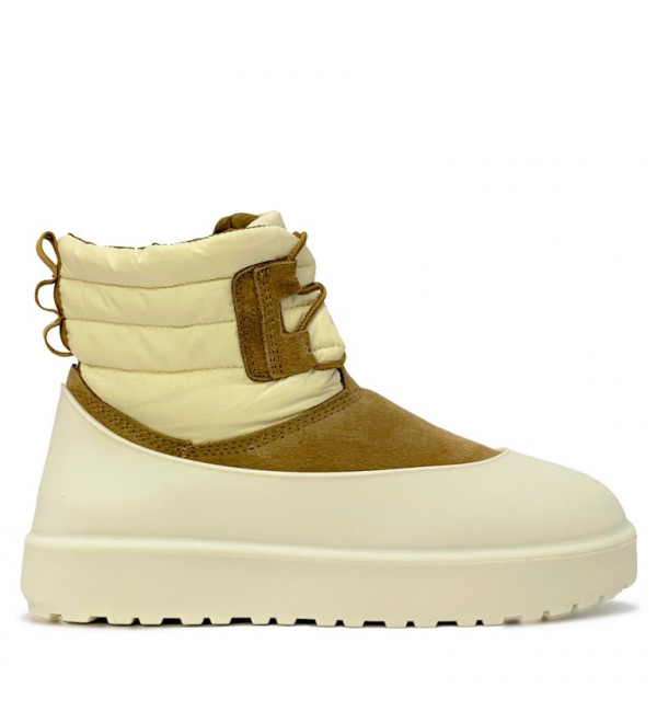 UGG Classic Mini Lace-Up Chestnut Whitecap