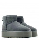 UGG Classic Mini Platform Grey