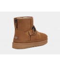 UGG Mens Classic Mini Quickclick Boot Chestnut