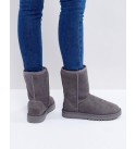 UGG Classic Short II Grey