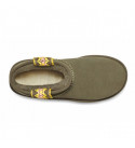 UGG Classic Ultra Mini Braid Platform Burnt Olive