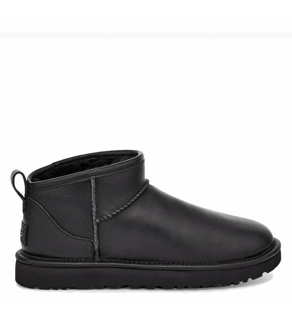 UGG Classic Ultra Mini Leather Black