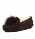 UGG Dakota Pom Pom Chocolate