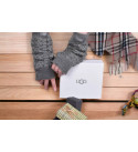 UGG Fingerless Gloves W/ Sherpa Trim