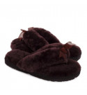 UGG Fluff Flip Flop II Chocolate