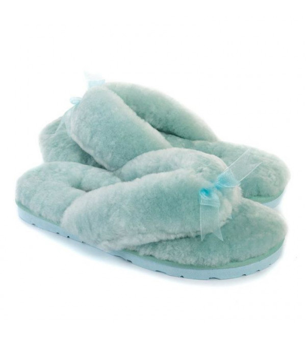 UGG Fluff Flip Flop II Lake Blue