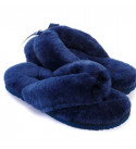UGG Fluff Flip Flop II Navy Blue