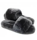 UGG Fluff Slide Slippers Grey