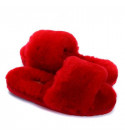 UGG Fluff Slide Slippers Red
