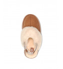 UGG Funkette Suede Platform Chestnut