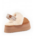 UGG Funkette Suede Platform Chestnut