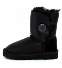 UGG Kids Bailey Button Metallic Black