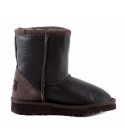 UGG Kids Classic Short Metallic Chocolate