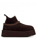 UGG Tazz Knit Platform Chocolate