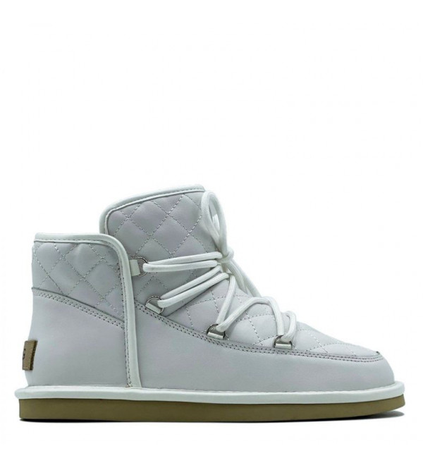 UGG Lodge Mini Leather White