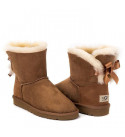 UGG Bailey Bow Mini Chestnut