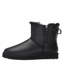 UGG Mens Mini Double Zip Metallic Black