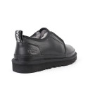UGG Mens Slippers Flex Leather Black