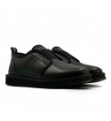 UGG Mens Slippers Flex Leather Black