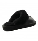UGG Mens Slippers Scufette Metallic Black