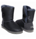 UGG Bailey Button Metallic Grey