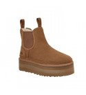UGG Neumel Platform Chelsea Chestnut
