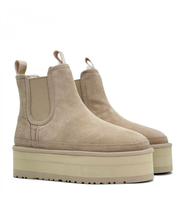UGG Neumel Platform Chelsea Sand