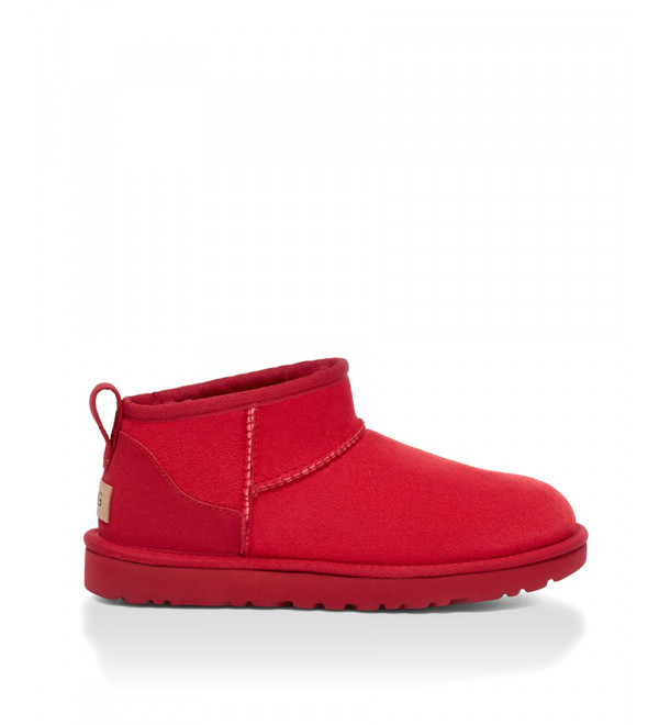 UGG  Classic  Ultra Mini II Samba Red