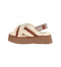 UGG W Disco Cross Slide Chestnut