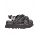 UGG W Disco Cross Slide Grey
