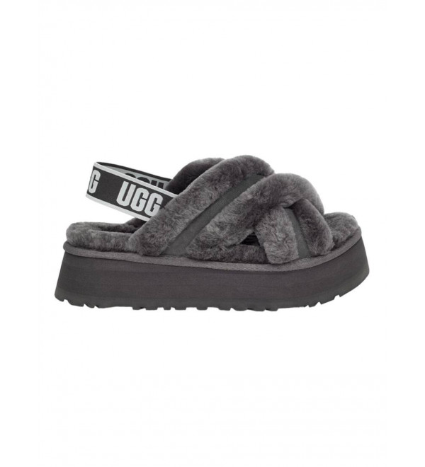 UGG W Disco Cross Slide Grey