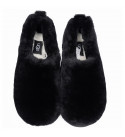 Ugg Hailey Fluff Slippers Black