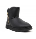 UGG Bailey Zip Mini Black Metallic