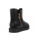 UGG Bailey Zip Mini Black Metallic