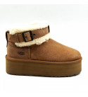 UGG Ultra Mini Belted Roller Chestnut