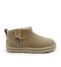 UGG Classic Ultra Mini Zip Boot Sand