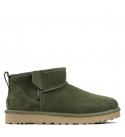 UGG Mens Classic Ultra Mini Zip Boot Khaki